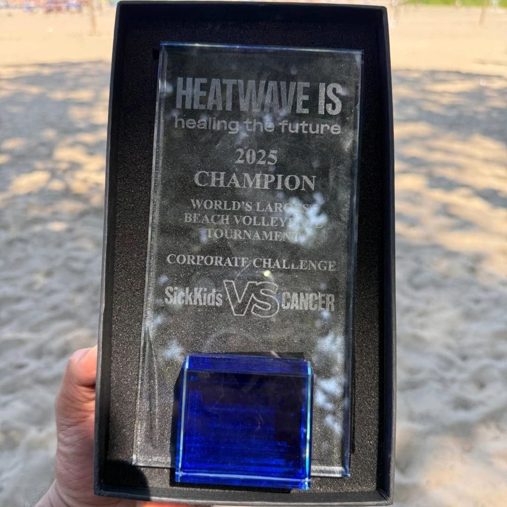 Condor winning trophy