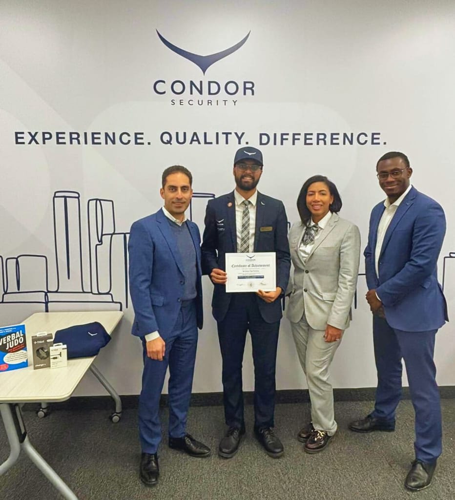 Security Guard Employee Of The Month—condor security Blog